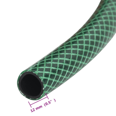 Bassengslange grønn 100m PVC