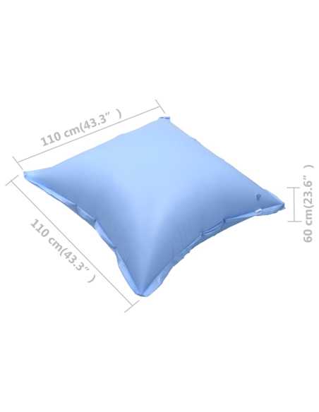 Puter for overtrekk til frittstående basseng 2stk