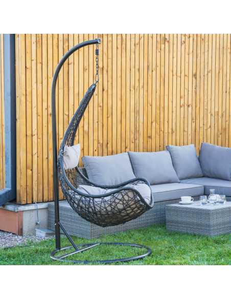 Hengestol "Modera" brun