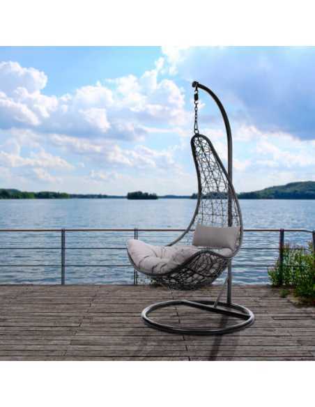 Hengestol "Modera" brun