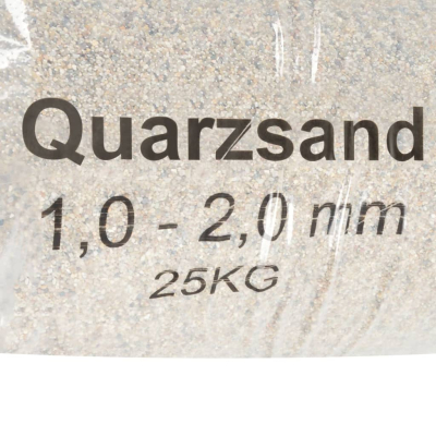 Filtersand 25kg 1,0 - 2,0mm