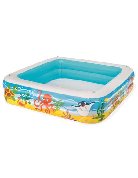 Barnebasseng Bestway med baldakin 140x140x114cm