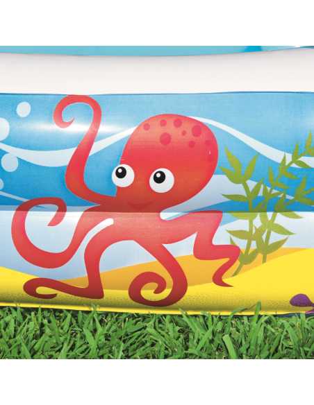 Barnebasseng Bestway med baldakin 140x140x114cm