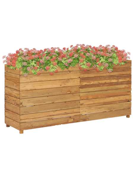 Blomsterkasse 150x40x72cm heltre og stål