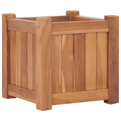 Blomsterpotte 30x30x30cm heltre teak