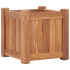 Blomsterpotte 30x30x30cm heltre teak