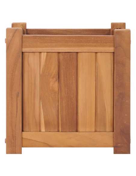 Blomsterpotte 30x30x30cm heltre teak