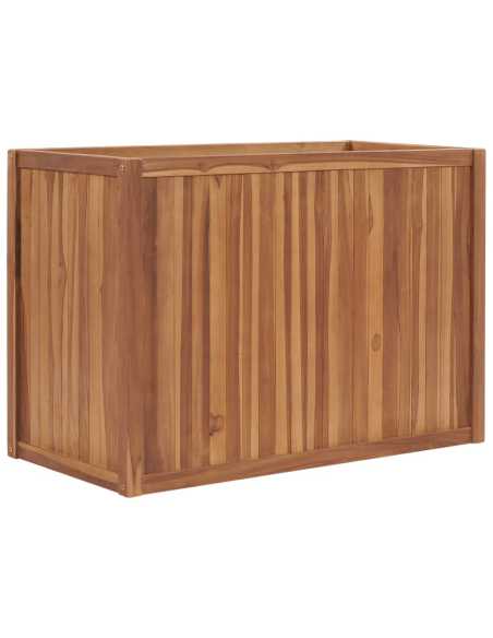 Blomsterkasse 100x50x70cm heltre teak