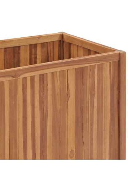 Blomsterkasse 100x50x70cm heltre teak