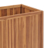 Blomsterkasse 100x50x70cm heltre teak