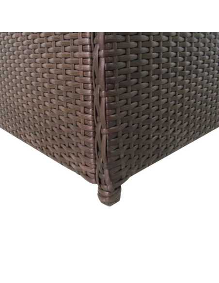 Putekasse 120x50x60cm brun