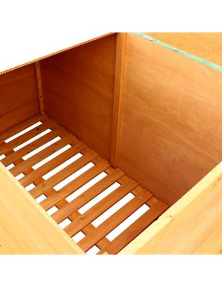 Putekasse 126x72x72cm tre