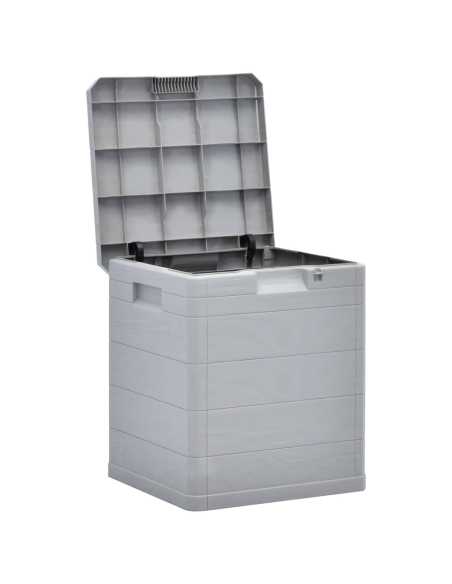 Putekasse 90L lysegra