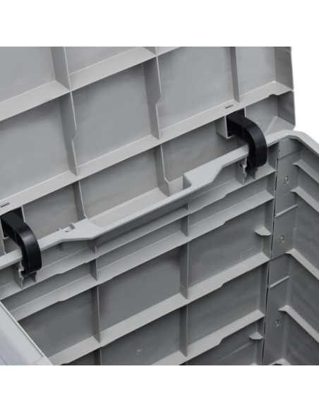 Putekasse 90L lysegra