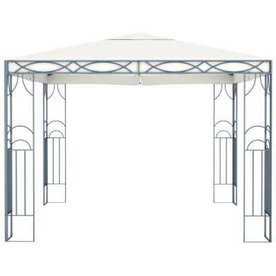Paviljong 300x300 cm kremhvit