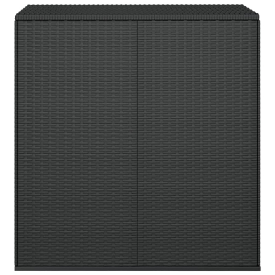 Putekasse 100x49x103,5cm svart