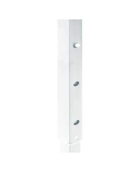 Sammenleggbart festtelt hvit 3x3 m