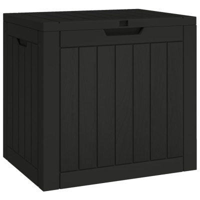 Oppbevaringsboks svart 55,5x43x53cm