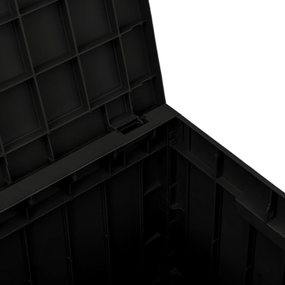 Oppbevaringsboks svart 55,5x43x53cm