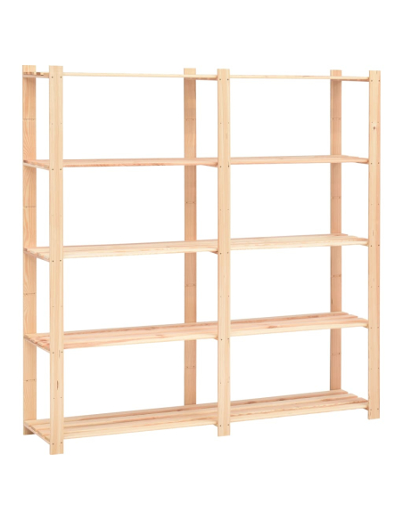 Lagringshyller 10stk 170x38x170 heltre