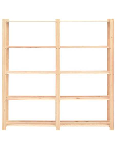 Lagringshyller 10stk 170x38x170 heltre