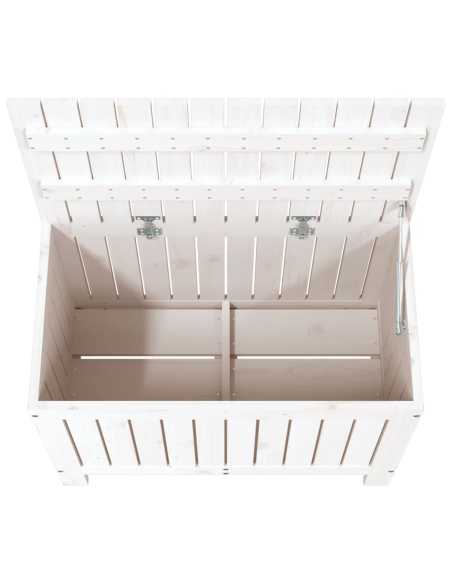 Putekasse hvid 76x42,5x54cm furu