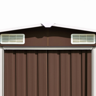 Redskapsbod brun 257x779x181cm