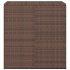 Putekasse 100x49x103,5cm brun