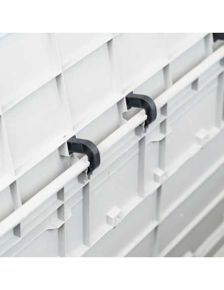 Putekasse 280L lysegrå