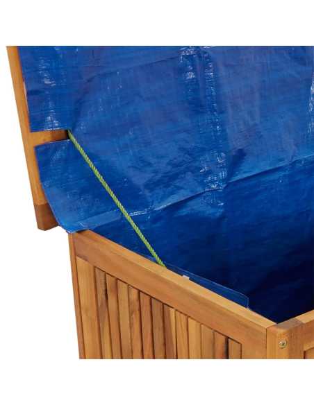 Putekasse med hjul 90x50x58cm akasie