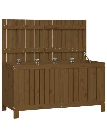 Putekasse honningbrun 121x55x64cm furu