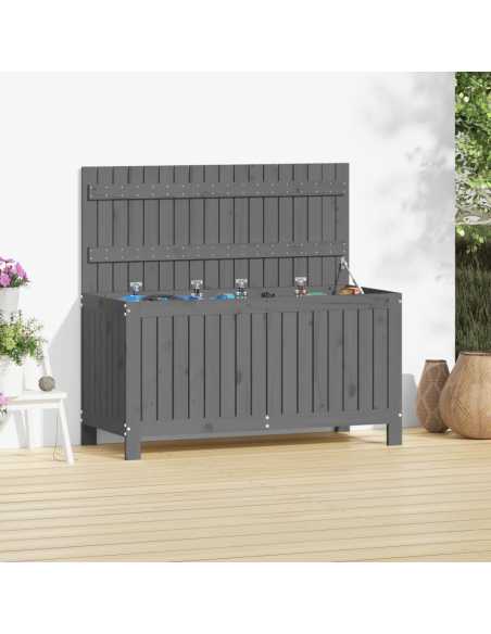 Putekasse grå 115x49x60cm furu