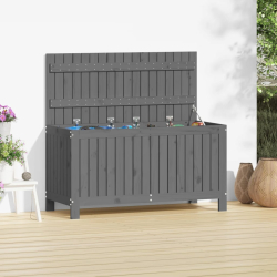 Putekasse grå 115x49x60cm furu