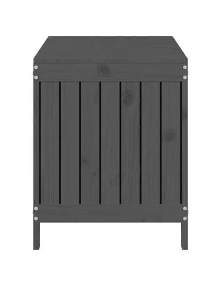 Putekasse grå 115x49x60cm furu