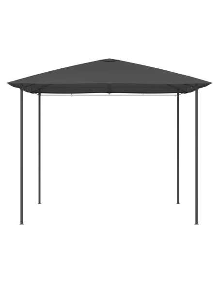 Paviljong 3x3x2,6m antrasitt 160g/m²