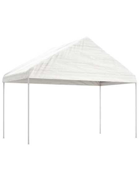 Paviljong med tak hvit 8,92x4,08x3,22m