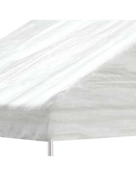 Paviljong med tak hvit 8,92x4,08x3,22m