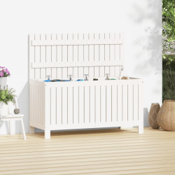 Putekasse hvit 115x49x60cm heltre