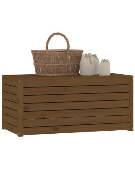 Hagekasse brun 101x50,5x46,5cm heltre