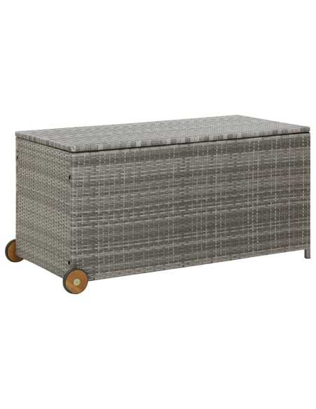 Putekasse lysegrå 120x65x61cm