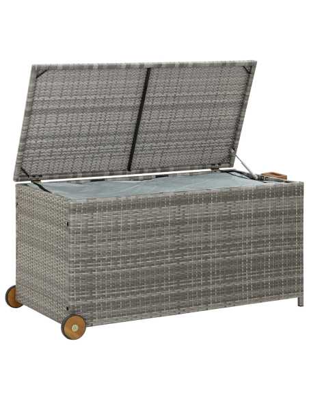 Putekasse lysegrå 120x65x61cm