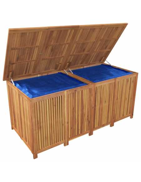 Putekasse 175x80x75cm heltre akasie