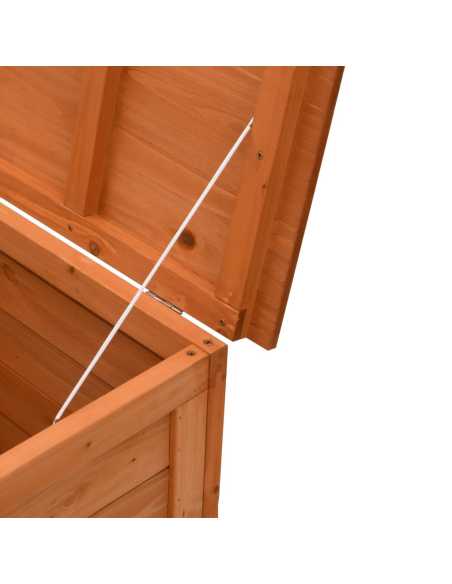 Putekasse brun 50x49x56,5cm heltre