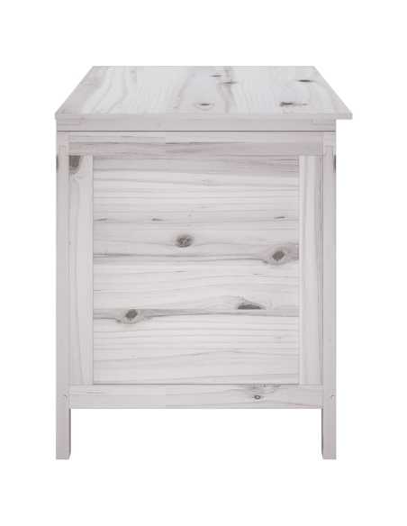 Putekasse hvit 99x49,5x58,5cm heltre gran