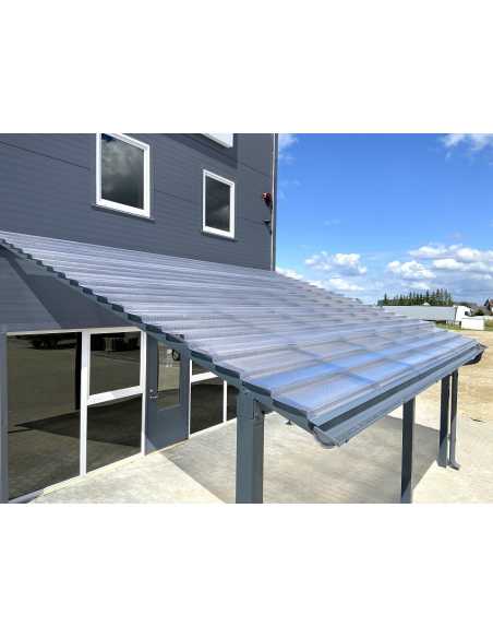 Terrassetakplate "Diamant Tile" (Klare,Brun,Grå)