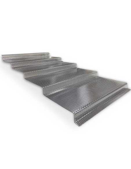 Terrassetakplate "Diamant Tile" (Klare,Brun,Grå)