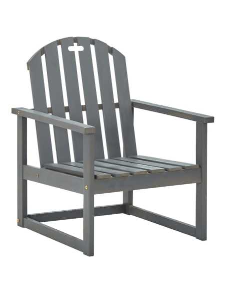 Hagestoler 2 stk grått heltre akasie