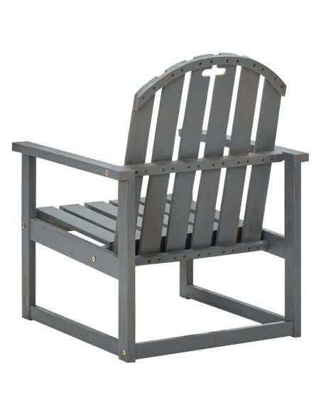 Hagestoler 2 stk grått heltre akasie