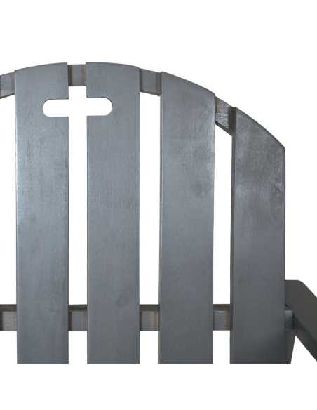 Hagestoler 2 stk grått heltre akasie