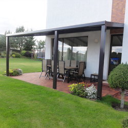 Terrassetak “Forta Solar Roof XS” (Dybde-500cm)